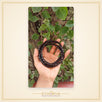 3 Round Black Long Beads Tulsi Kanthi Mala