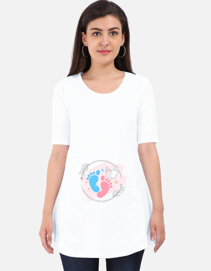 White Cotton Maternity Dress – Comfort Fit Pregnancy Wear White Cotton Maternity Dress – Comfort Fit Pregnancy Wear