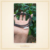 Black Tulsi Kanthi Mala with Silver Kavach filled with Braj Raj - view 2