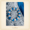Blue Tulsi Bead Bracelet - view 2