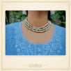 Chitralekha Ji Style Tulsi Kanthi Mala – Three Round