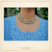 Chitralekha Ji Style Tulsi Kanthi Mala – Three Round - view 3