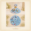 Cotton Laddu Gopal Poshak without Buckram – Size 0, Light Blue Print