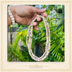 Devi Chitralekha Ji Style Long Tulsi Mala – 3 Rounds