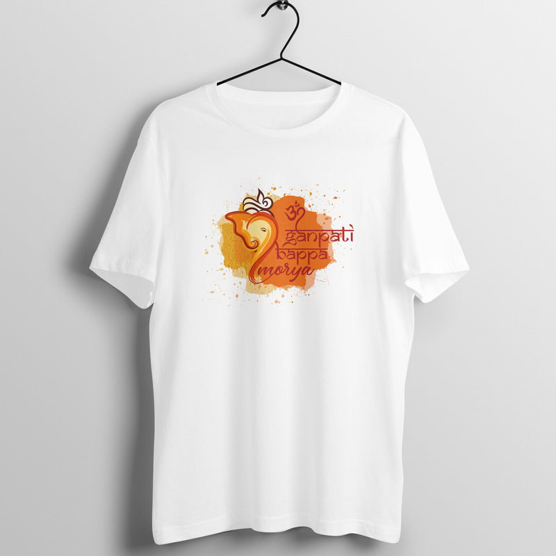 Ganpati Bappa Morya Devotional T-Shirt – t-shirt by Ethorva