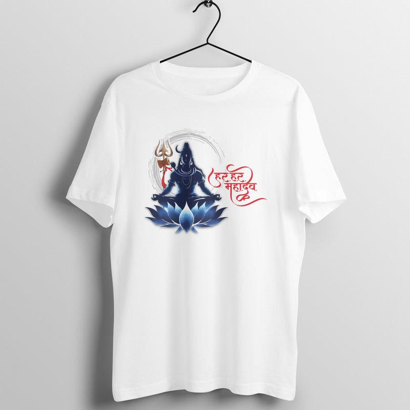 Har Har Mahadev Devotional T-Shirt – t-shirt by Ethorva