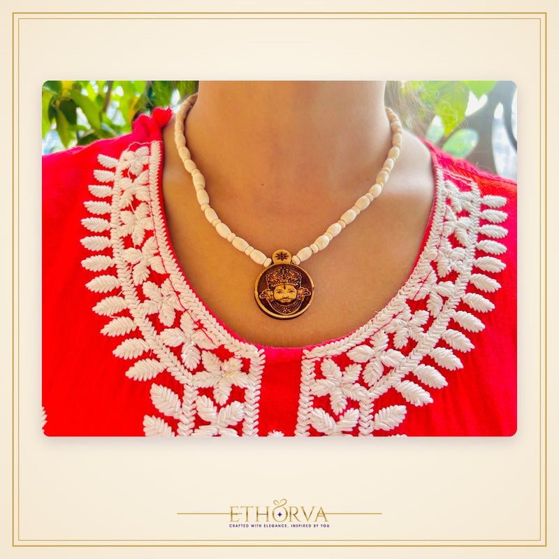 Khatu Shyam Ji Locket Tulsi Mala