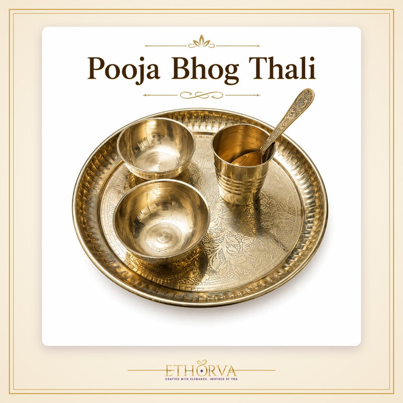 Large Pooja Bhog Thali Set - view 3