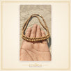 Light brown gol daana Tulsi kanthi mala 2 round - view 2
