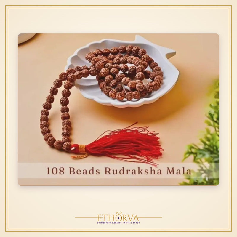 Original Rudraksha Jaap Mala – 108 Beads