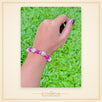 Pink Tulsi Bead Bracelet