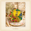 Premium Laddu Gopal Poshak – Size 0, Yellow Peacock