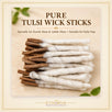 Pure Tulsi Wood Wick Sticks