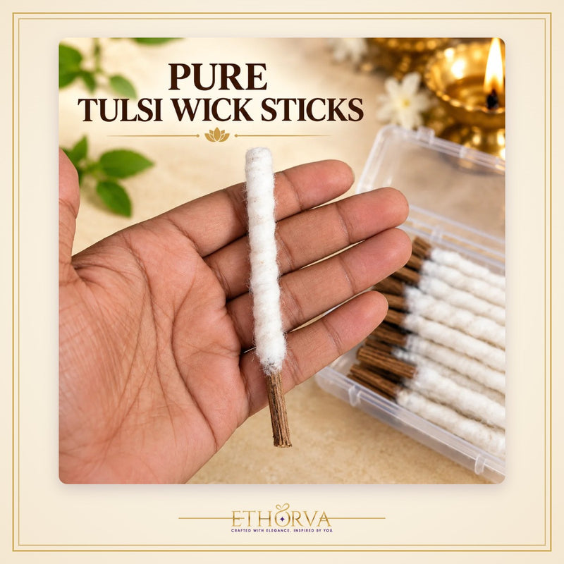 Pure Tulsi Wood Wick Sticks - view 3