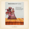 Radha Krishna MDF Cutout – Home decor