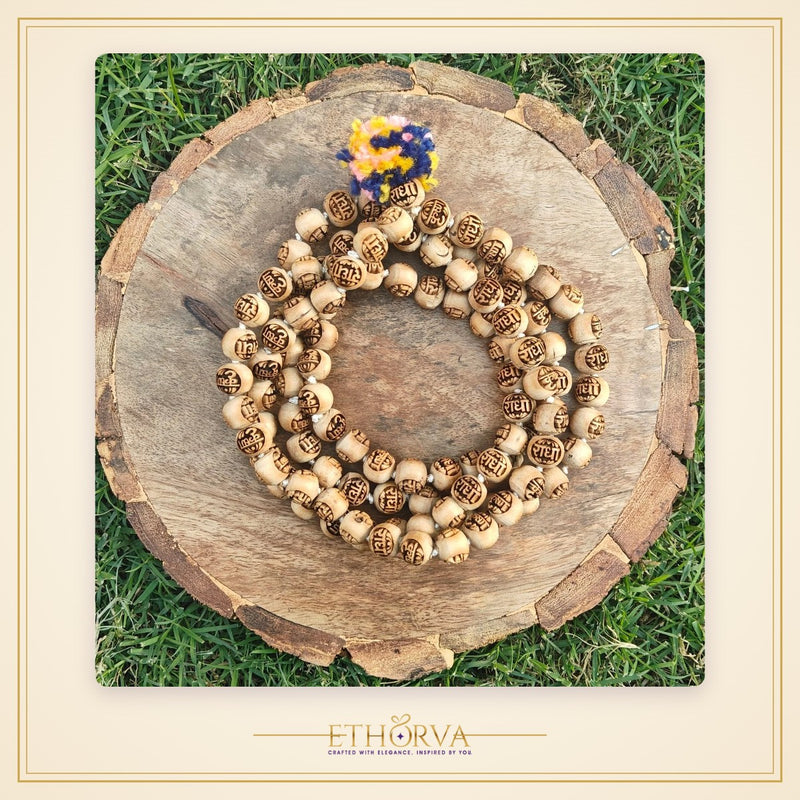 Radha Krishna Tulsi japmala 108+1 beads - view 2