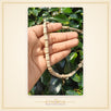 Radha Naam Carved Tulsi Kanthi Mala - view 2