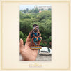 Radharaman Ji Wooden Cutout