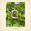 Radhe Radhe Cream Tulsi Bracelet