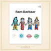 Ram Darbaar Soft Toy Set – Devotional Plush for Home Mandir & Gifts