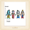 Ram Darbaar Soft Toy Set – Devotional Plush for Home Mandir & Gifts - view 3