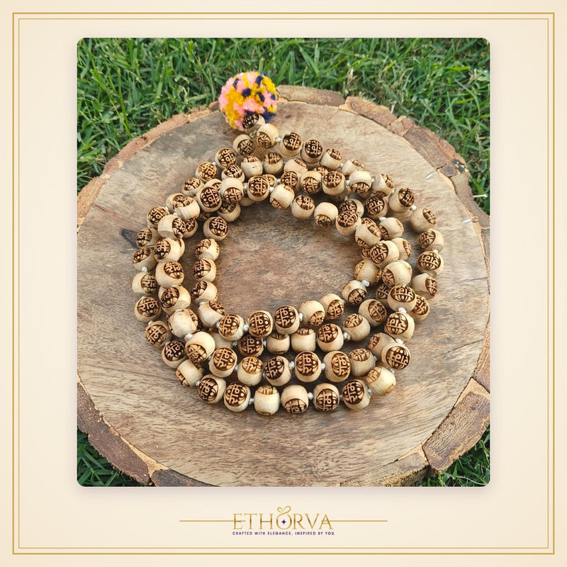 Ram naam Tulsi japmala 108+1 beads