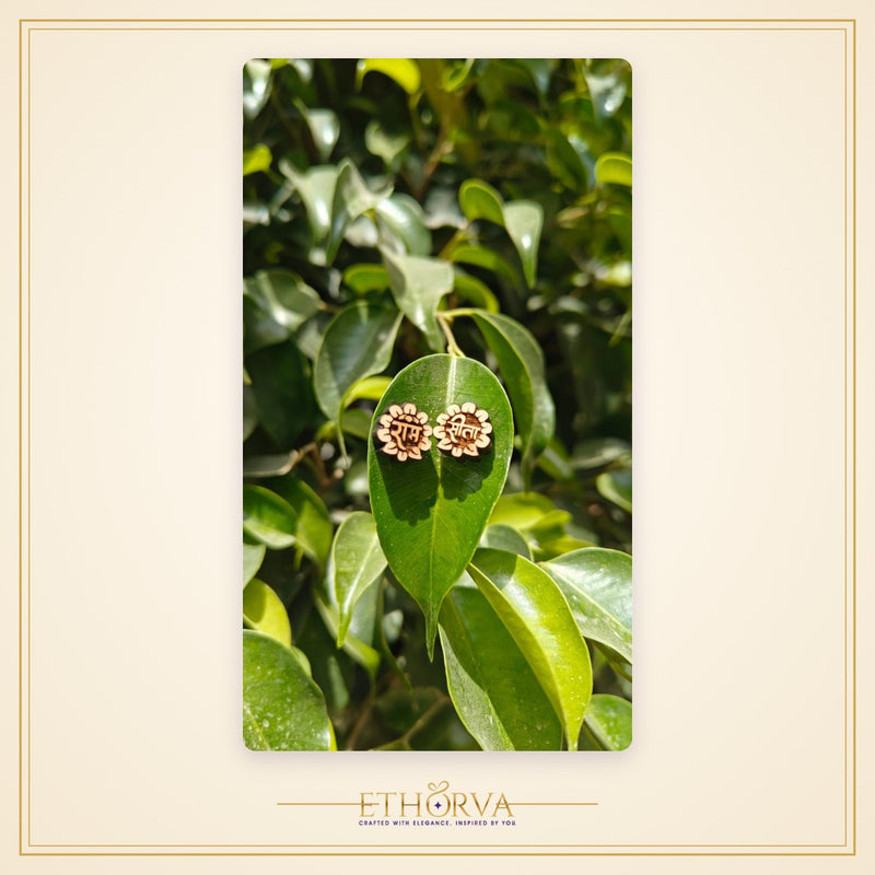 Ram Sita Tulsi Earrings