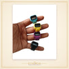 Ring Naam Jap Counter with Top Reset Button (Multi Colour)