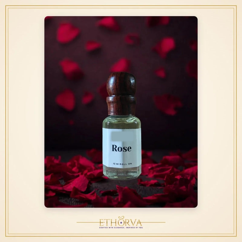 Rose Premium Attar – Alcohol Free Seva Attar for ShreeJi and Thakurji