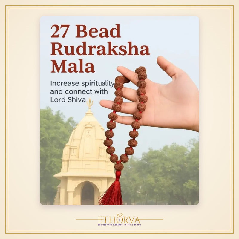Rudraksha Karmala – 27 Beads