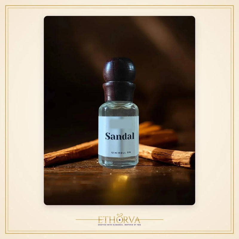 Sandal Premium Attar – Pure Chandan Alcohol Free Seva Attar