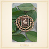 Shree harivansh mahaprabhu Tulsi locket with radha tulsi beads
