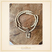 Shree Ji Charan Tulsi Locket Mala