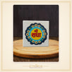 Shree radha 4*4 inch ceramic art with stand