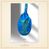 Shree Radha Blue Multi Print Japa Bag - view 2