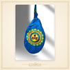 Shree Radha Blue Multi Print Japa Bag - view 4