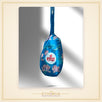 Shree Radha Floral Style blue Japa Bag - view 2