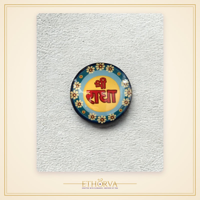 Shree Radha Glass Magnet