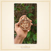 Shree Radha Oval Shape Kadamb Wood Naam Seva