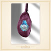 Shree Radha Purple Multi Print Japa Bag - view 3