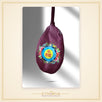 Shree Radha Purple Multi Print Japa Bag - view 4