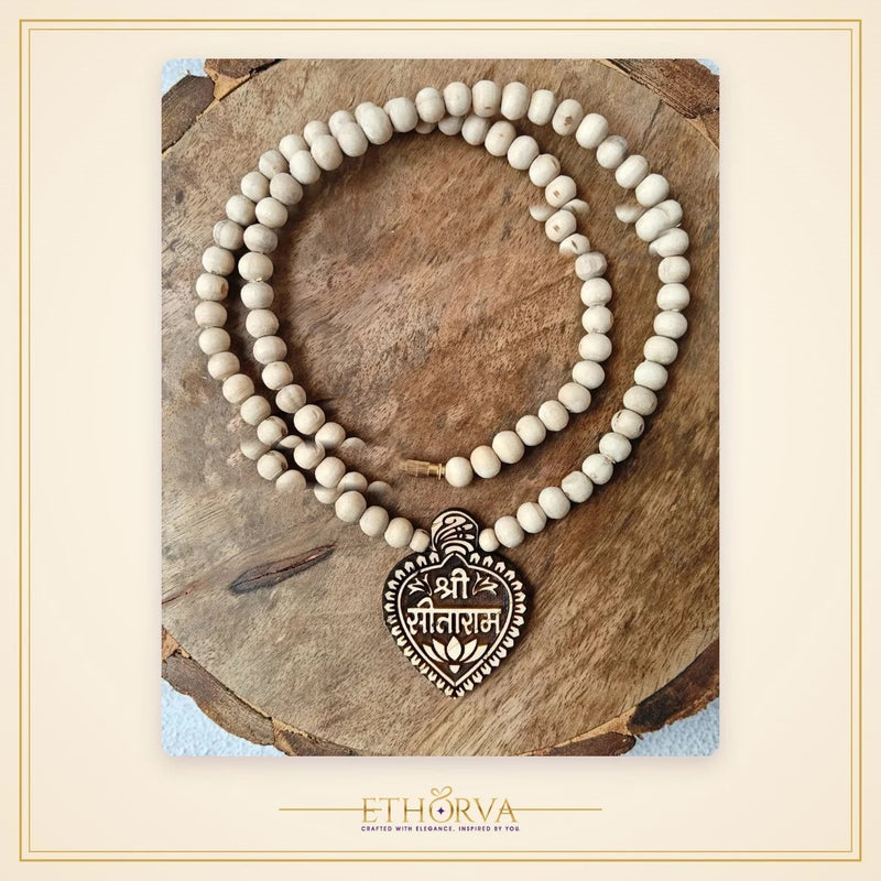 Shree Sitaram Premium Tulsi Locket Mala