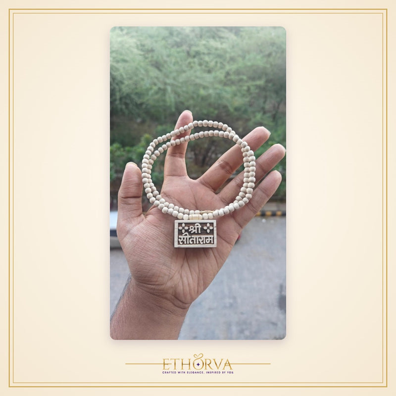 Shree Sitaram Small Bhaktmal Tulsi Kanthi Mala