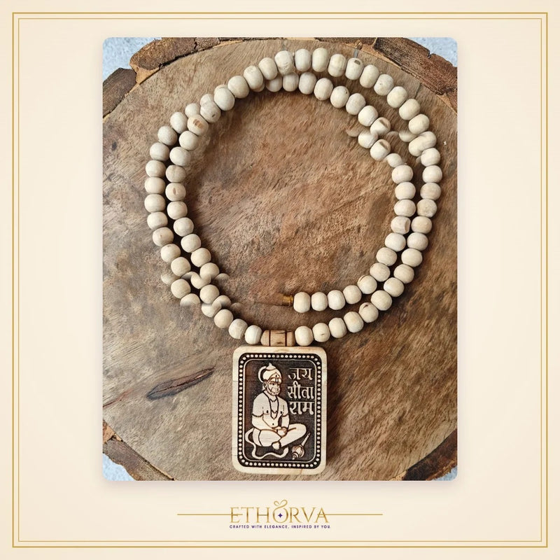 Shri Hanuman ji Tulsi locket mala