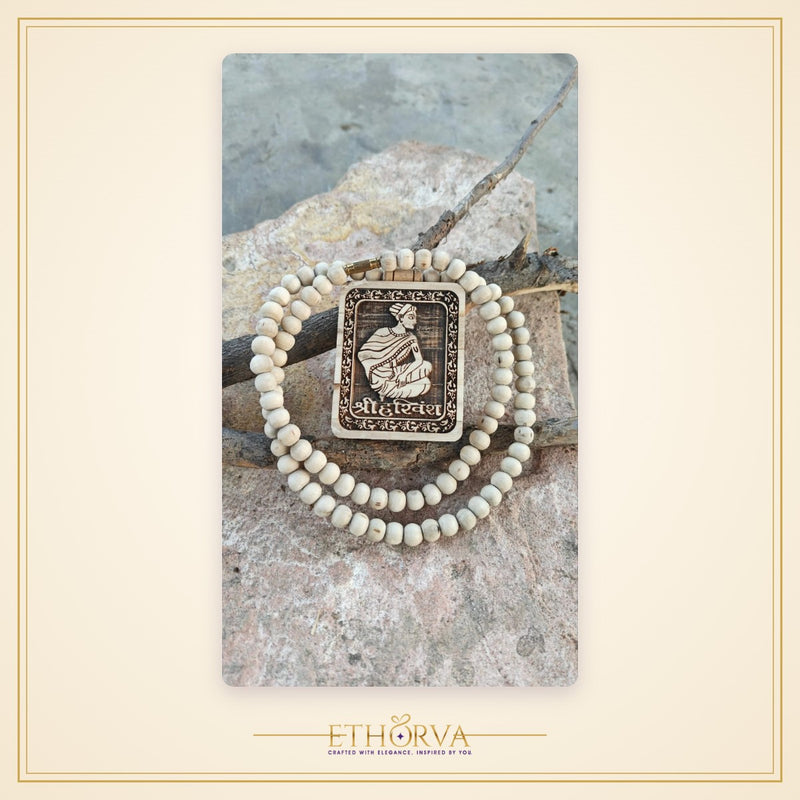 Shri Harivansh Mahaprabhu Locket Mala - view 3