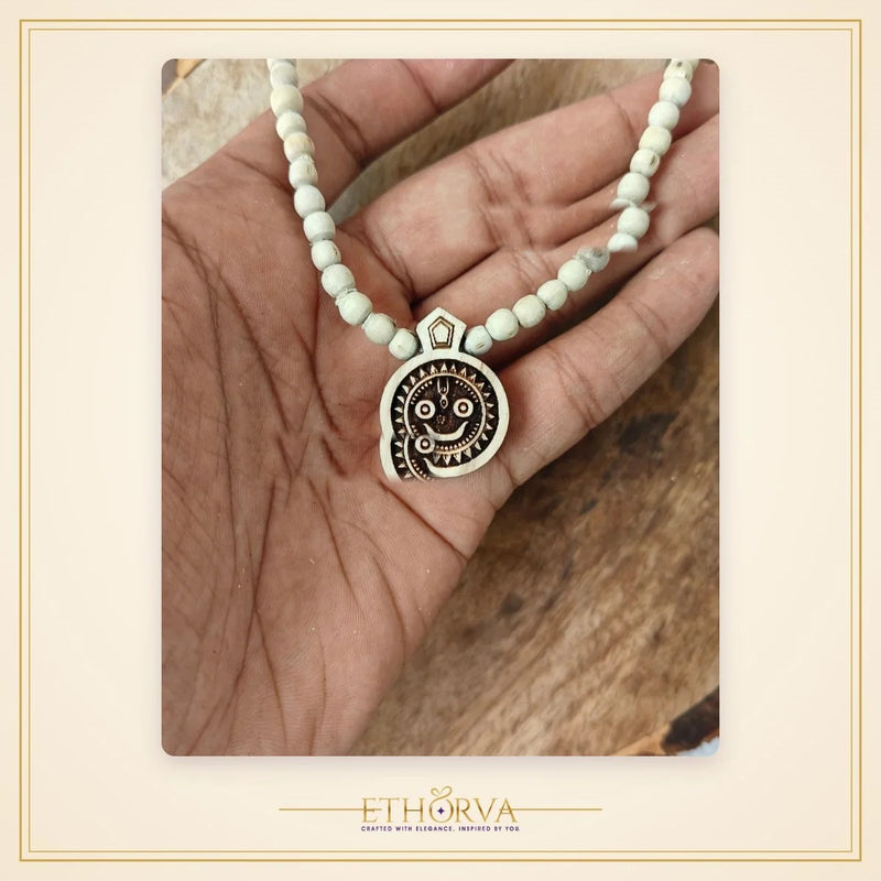 Shri jagannath ji Tulsi locket mala - view 2