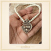 Shri Krishna Heart Shaped Locket Mala
