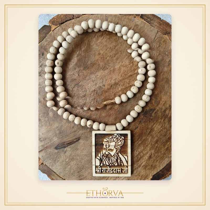 Shri Rajendra Das Ji Maharaj Tulsi locket mala