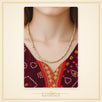 Single Round Tulsi Kanthi Mala – Medium Beads