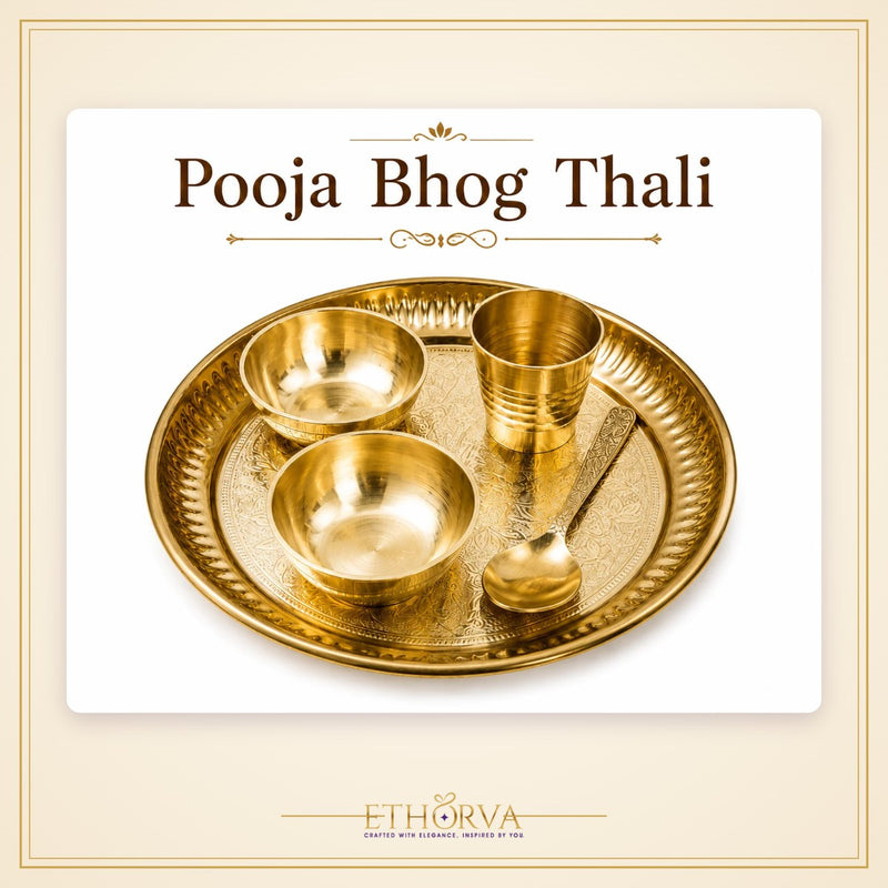 Small Pooja Bhog Thali Set